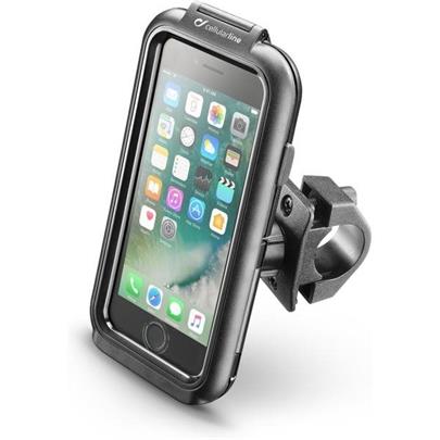 Interphone voděodolné pouzdro na řídítka Apple iPhone 6/6S/7/8 černé