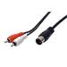 Kabel audio DIN5pin(M) -> 2x cinch, 1,5m