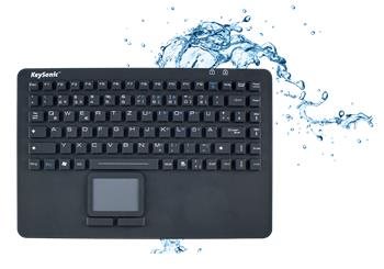 Keysonic KSK-5230 IN US Silicone keyboard with touchpad