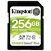 Kingston paměťová karta 256GB Canvas Select Plus SD UHS-I (čtení/zápis: 100/85MB/s)