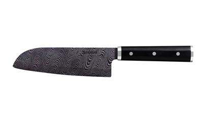 KYOCERA keramický nůž profesionální, černá dřevěná rukojeť, 16 cm dlouhá černá čepel