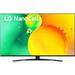 LG 43NANO763QA 4K Ultra HD NanoCell TV 43"/108cm