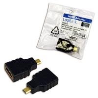 LOGILINK - Adaptér HDMI typ A samice - Micro HDMI typ D samec