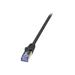LOGILINK CQ3143S LOGILINK - Patch kabel Cat.6A 10G S/FTP PIMF PrimeLine 50m černý