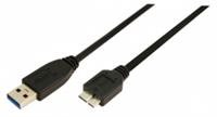 LOGILINK - Datový kabel USB A / B-Micro 3,0 1 m