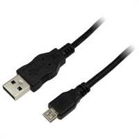 LOGILINK - Kabel USB 2.0 Typ-A samec pro Typ- micro B samec, délka 1m, černá