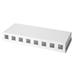LOGILINK- Keystone Surface Mount Box 8 port UTP, white, blank