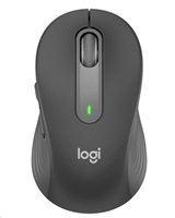 Logitech myš Signature M650, bezdrátová, velikost L, graphite