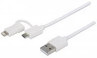 Manhattan iLynk charge / sync cable for iPhone, iPod, iPad, Smathphone, Tablet