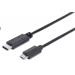 MANHATTAN Kabel USB 2.0 Micro B - USB 3.1 C (M/M), černý
