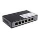 MaxLink PoE switch PSAT-6-4P-250, 6x LAN/4x PoE 250m, 802.3af/at, 65W, 10/100Mbps