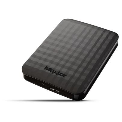 Maxtor M3 Portable, 2TB externí HDD, 2.5", USB 3.0, černý