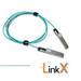 Mellanox® active fiber cable, IB HDR, up to 200Gb/s, QSFP56, LSZH, black pulltab, 30m
