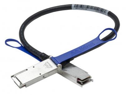 Mellanox passive copper hybrid cable, ETH 100GbE to 4x25GbE, QSFP28 to 4xSFP28, 2m