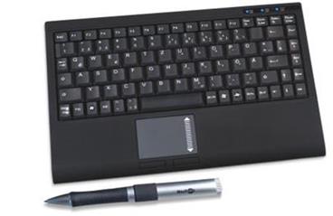 Miniklávesnice Keysonic ACK-540 U+, USB, DE potisk