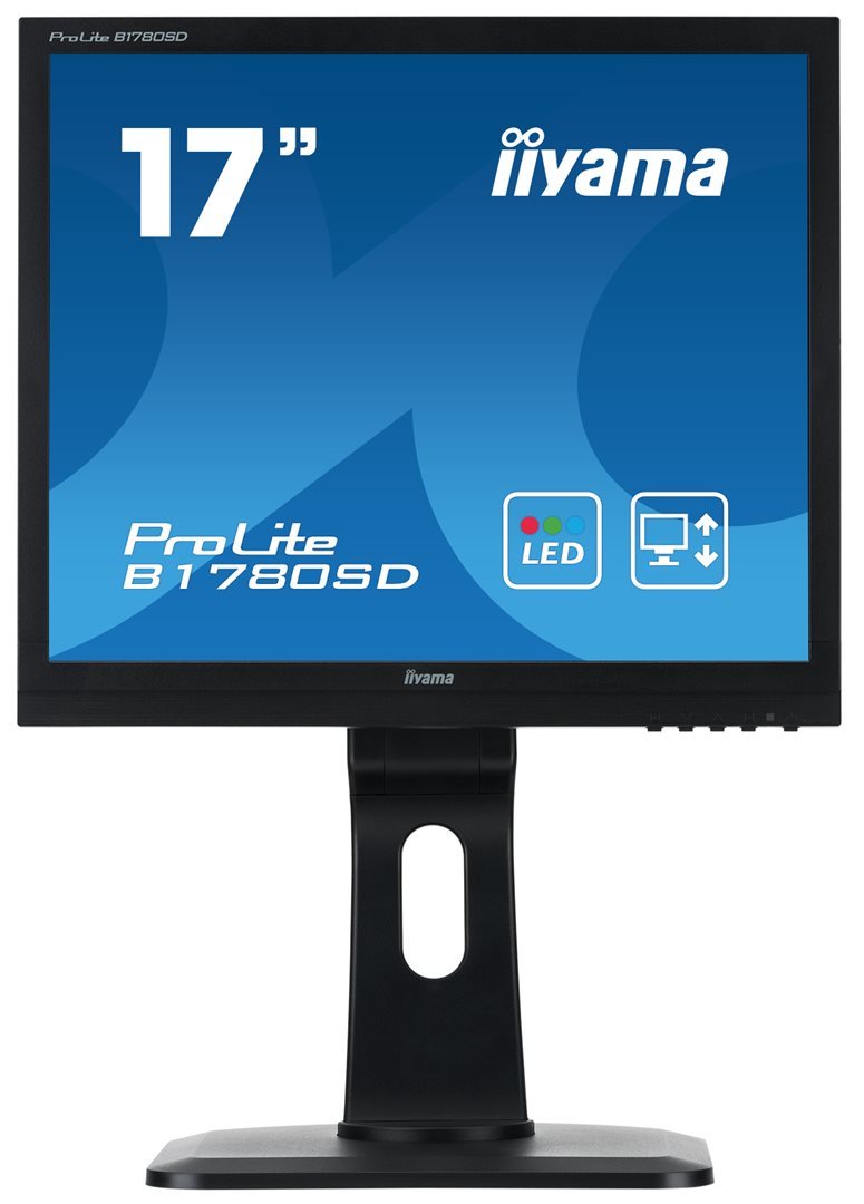 Monitor Iiyama Prolite B1780SD 17'' TN LED, DVI, Speakers, 5ms, black