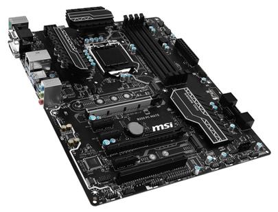 MSI B250 PC MATE 1151, DDR4, 3x PCI-E x1, 6x SATAIII, HDMI, DVI, D-Sub, ATX, Black/Matt