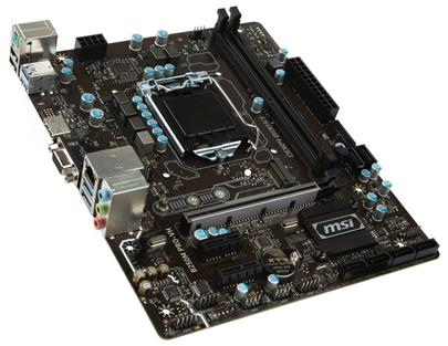 MSI B250M PRO-VH 1151, DDR4, 2x PCI-E x1, 6x SATAIII, HDMI, D-Sub, uATX
