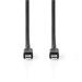 Nedis CCGB37504BK20 - Mini DisplayPort kabel | DisplayPort 1.4 | Mini DisplayPort Zástrčka | Mini DisplayPort Zástrčka |