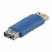 Nedis CCGP61902BU - USB 3.0 Adaptér | A Zásuvka - A Zásuvka | Modrá