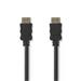 Nedis CVGT34000BK10 - Kabel High Speed HDMI™ s Ethernetem | Konektor HDMI™ – konektor HDMI™ | 1 m | Černá barva
