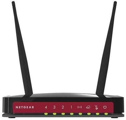 Netgear Wireless-N300 Router and 4-Port Switch (JWNR2010)