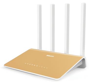 NETIS 360R wifi AC 1200Mbps MU-MIMO AP/router, 4xLAN, 1xWAN ,USB,4x fixní antena 5dB, full Gigabit porty