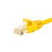 Netrack patch kabel cat.5e RJ45 1m žlutý