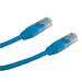 NetX Kabel Patch UTP c5e 1m modrý 2pár - piny 1,2,3 a 6