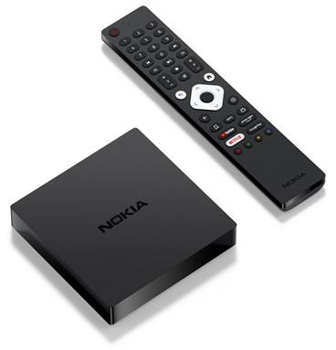 NOKIA android box 8000/ 4K Ultra HD/ NETFLIX/ 02 TV/ HDMI/ USB 3.0/ USB-C/ USB 2.0/ BT/ Wi-Fi/ Android 10