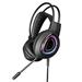 OMEGA herní sluchátka VARR Gaming RGB Headset HI-FI Stereo, mic USB 7.1, black/černá