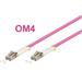 OPTIX LC-LC Optický patch cord 50/125 1m OM4 Duplex