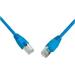 Patch kabel CAT6 SFTP PVC 7m modrý