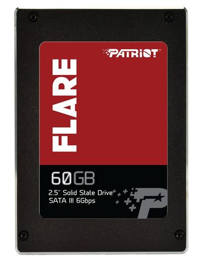 PATRIOT FLARE 60GB SATA3 SSD 2,5