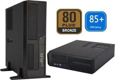 PC CMP SFF iCeleron G4900,4GB DDR4, 240GB SSD,CR,DVD,KB,Myš