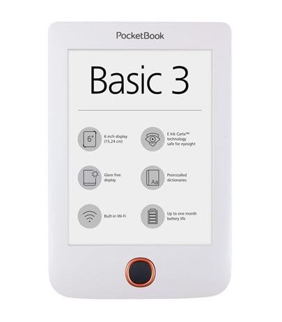 PocketBook 614+ Basic 3 White
