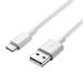 PremiumCord Kabel USB 3.1 C/M - USB 2.0 A/M, rychlé nabíjení proudem 3A, 1m, bílý