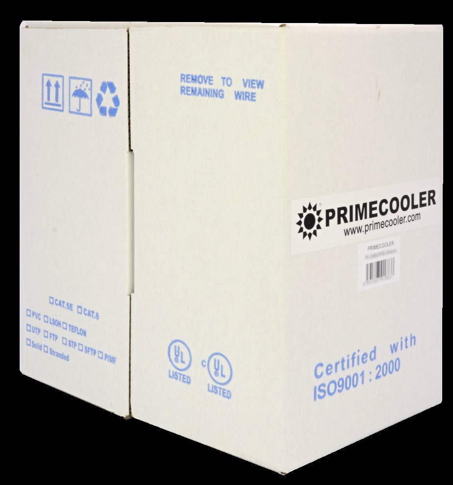 PRIMECOOLER PC-CABFTP5E-305standard 305m CAT5E FTP 26# CCA lanko