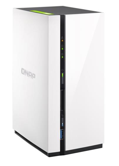 QNAP TS-228 Turbo NAS server, 1,1 GHz DC/1GB/2xHDD/1xGL/USB 3.0/Raid 0,1