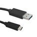 Qoltec Cable USB 3.1 type C / USB 3.0 AM | 1,5m