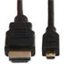 RASPBERRY PI kabel propojovací Micro HDMI (M) na HDMI (M), stíněný, černý, 3m