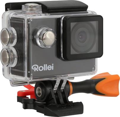 Rollei ActionCam 425 - 4K video 25 fps/ 1080/30 fps/ 170°/ 40m pzd./ Dál.ovl/ Wi-Fi/ Černá/ CZ