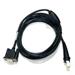 RS232 kabel (5V signal), Magellan Aux port, black, 10pin, 3m, rovný