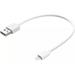 Sandberg datový kabel USB-A -> Lightning, délka 0,2 m, bílá - bulk