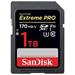 SanDisk SDXC karta 1TB Extreme PRO (R:170/W:90 MB/s, V30 C10 UHS-I U3)
