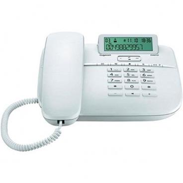 SIEMENS Gigaset DA611 - standardní telefon s displejem, barva bílá