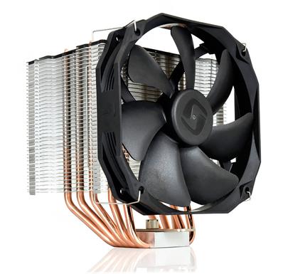 SilentiumPC chladič CPU Fortis 3 HE1425/ ultratichý/ 140mm fan/ 5 heatpipes/ PWM/ pro Intel i AMD
