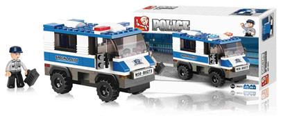 Sluban M38-B0273 - Police Series - Prisoner Transporter