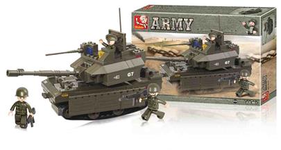 Sluban M38-B0287 - Army Series - Tank M1A2 Abrams
