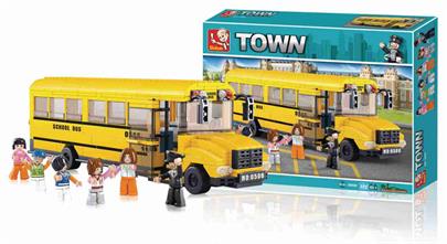 Sluban M38-B0506 - Town Series - Large School Bus